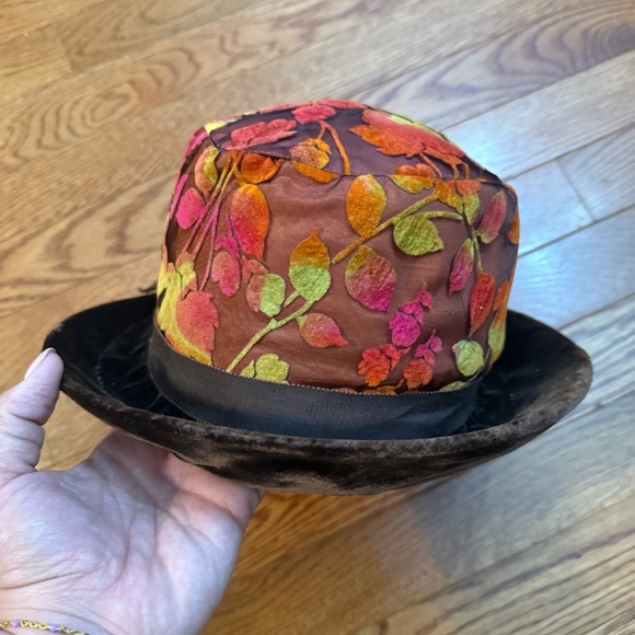 Vintage Union made Velvet Velour Hat Made In USA with Union Label Women’s VTG - Picture 1 of 6